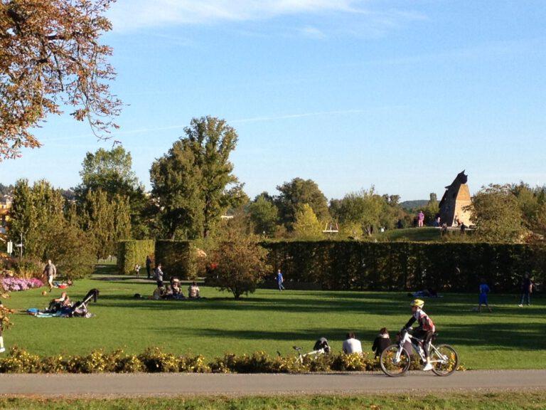 Huhn im Hofwiesenpark wird erneuert Hofwiesenpark Gera
