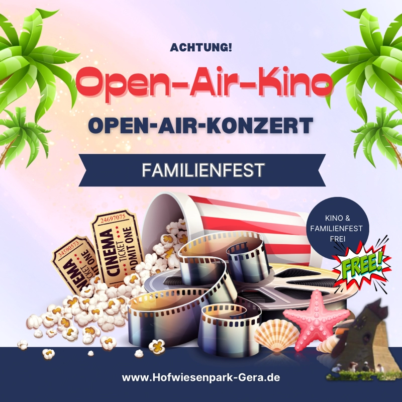 Open Air Kino Hofwiesenpark Gera