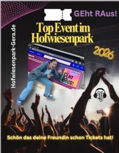 GEht RAus! Electro Open Air 2026 im Hofwiesenpark Gera
