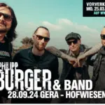 Philipp Burger & Band im Hofwiesenpark Gera