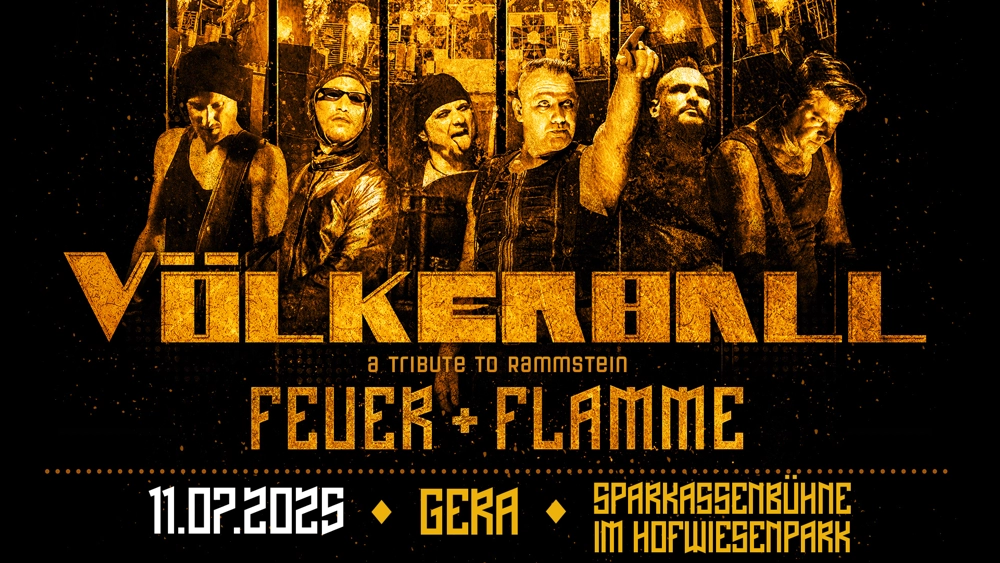 Völkerball - a Tribute to Rammstein 2025 in Gera Hofwiesenpark