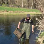 Müll aus der Weißen Elster