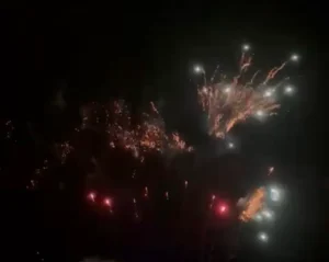 Feuerwerk bei "Park in Flammen 2025"