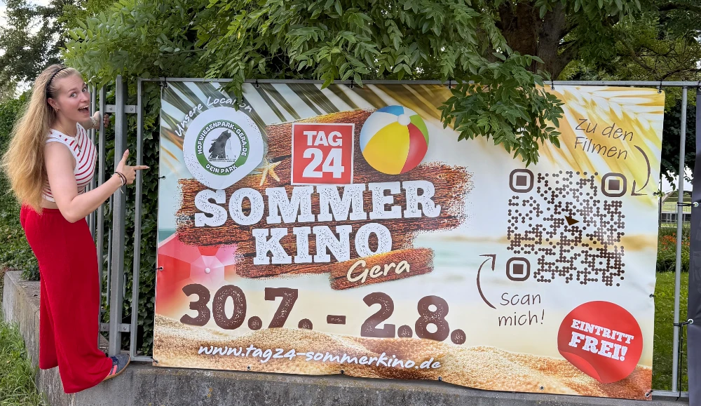 Sommerkino 2026 im Hofwiesenpark Gera